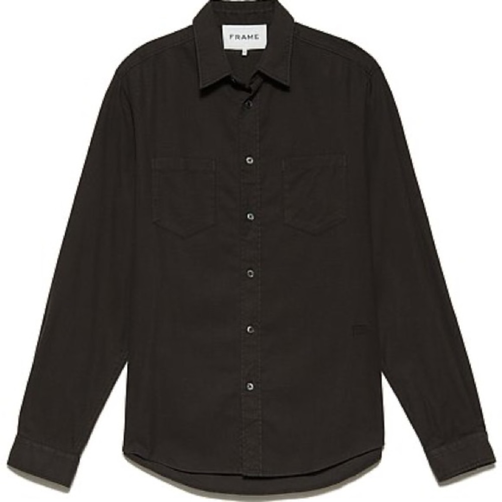 Mens Frame Denim Double Brushed Shirt Brand New